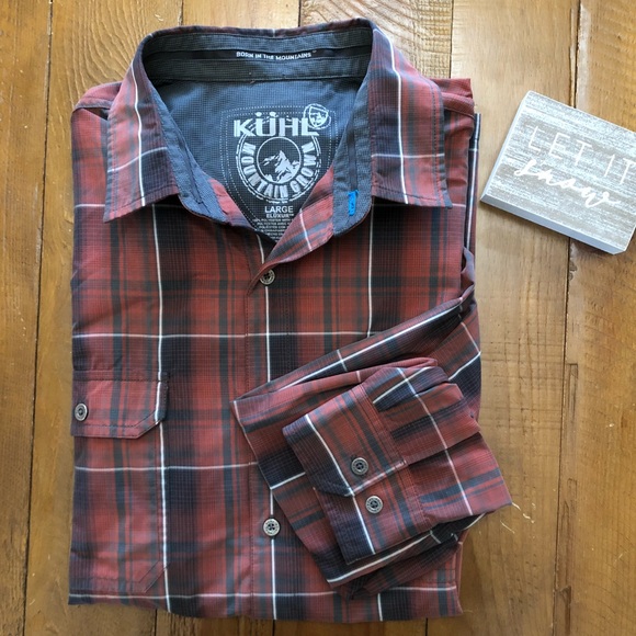Kuhl Other - {Kuhl} Mens Plaid Response Long Sleeve shirt